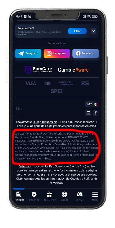 1win licence Curaçao eGaming pro sázky v Česku