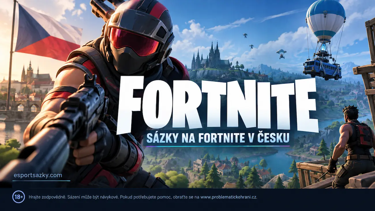 Sázky na Fortnite v Česku: trhy, kurzy a turnaje FNCS