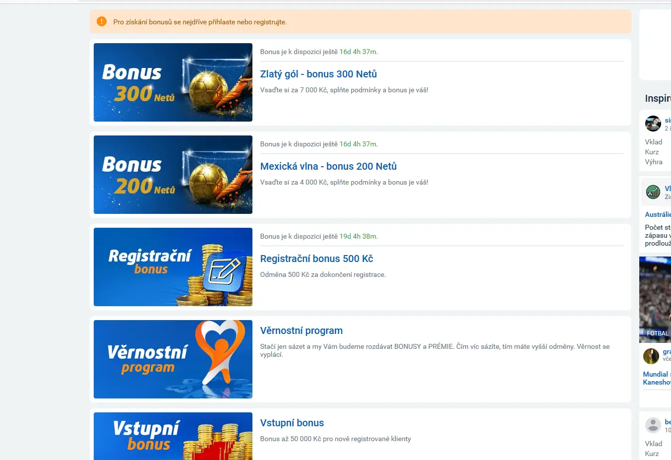 Tipsport uvítací bonus 300 Kč a 100 % k vkladu na esport